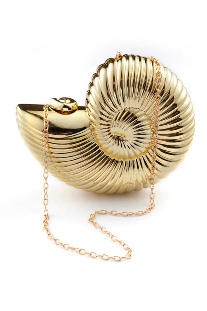 Shell Bag Gold