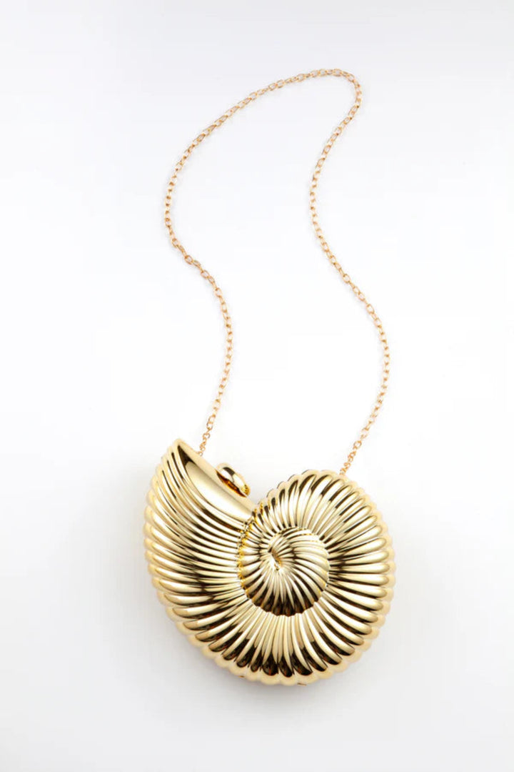 Shell Bag Gold