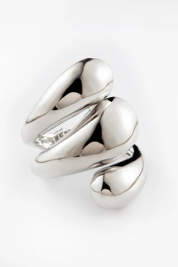 Curves Bracelet – Silver-Plated