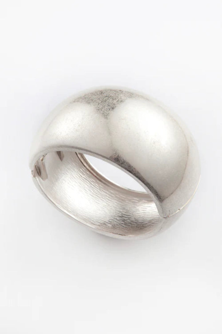 Matte Bold Cuff Silver – Size G