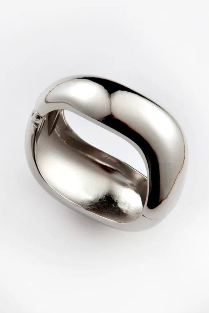 Wave Cuff Silver