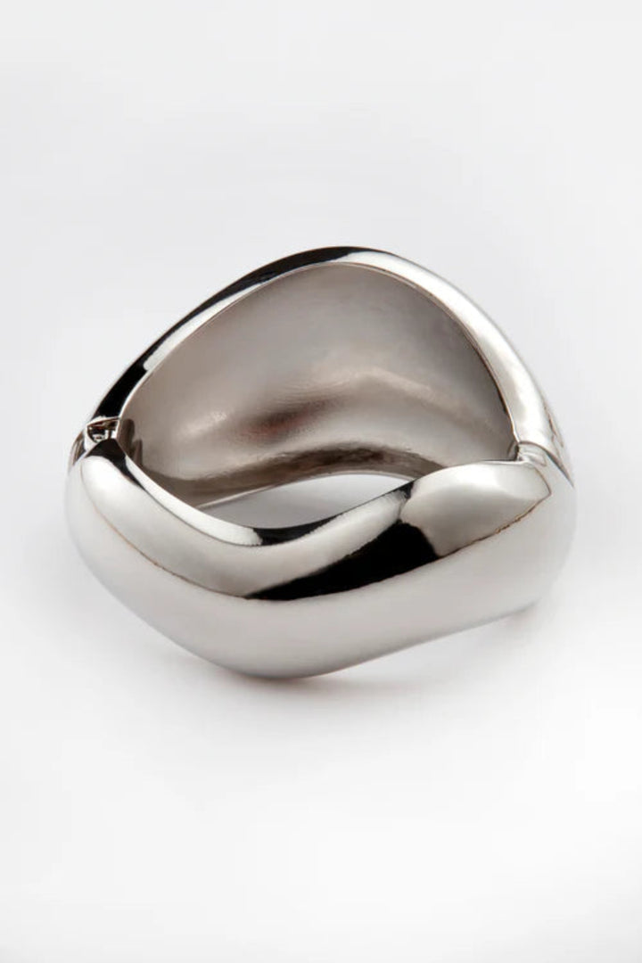 Wave Cuff Silver