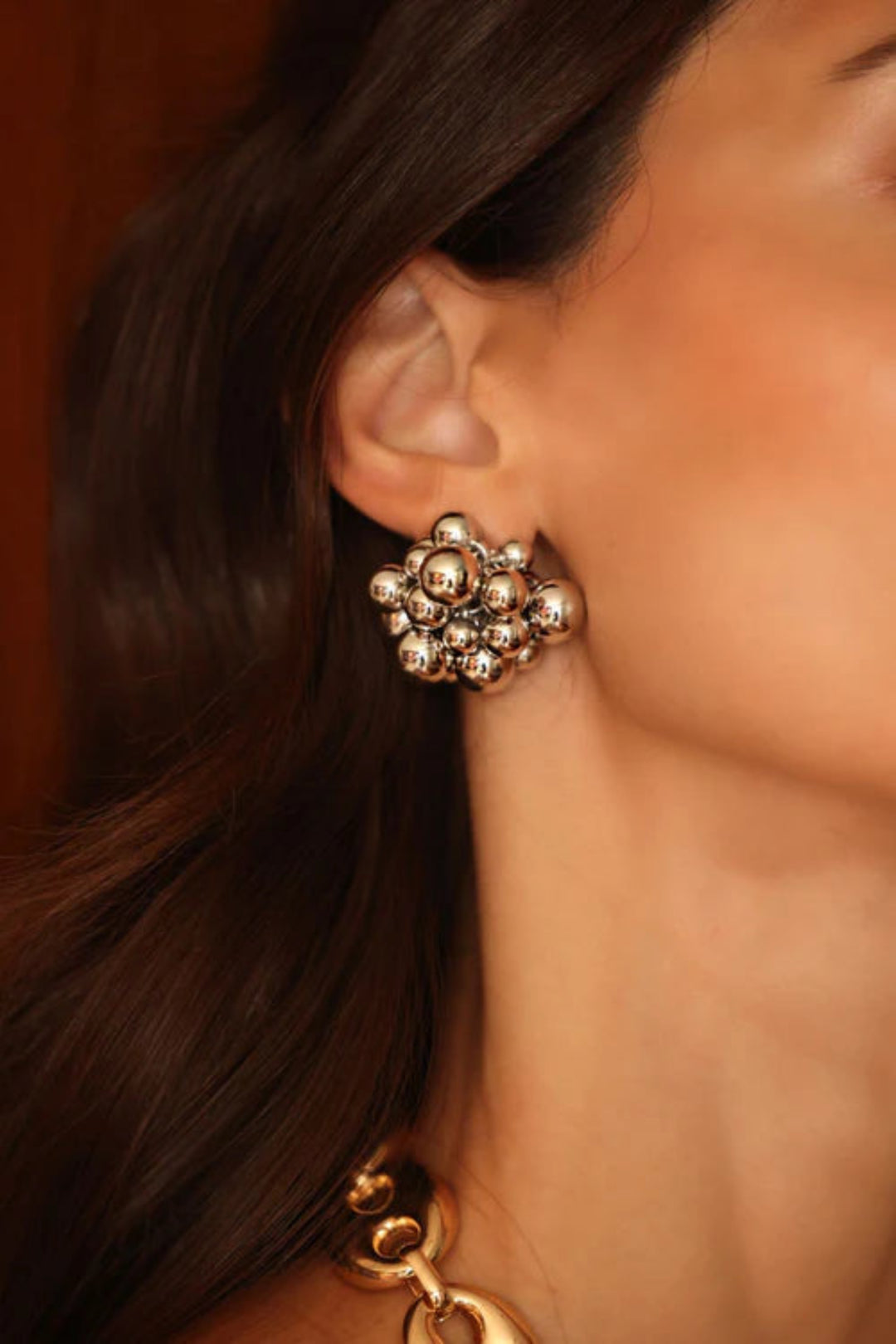 Bloom Earrings Silver