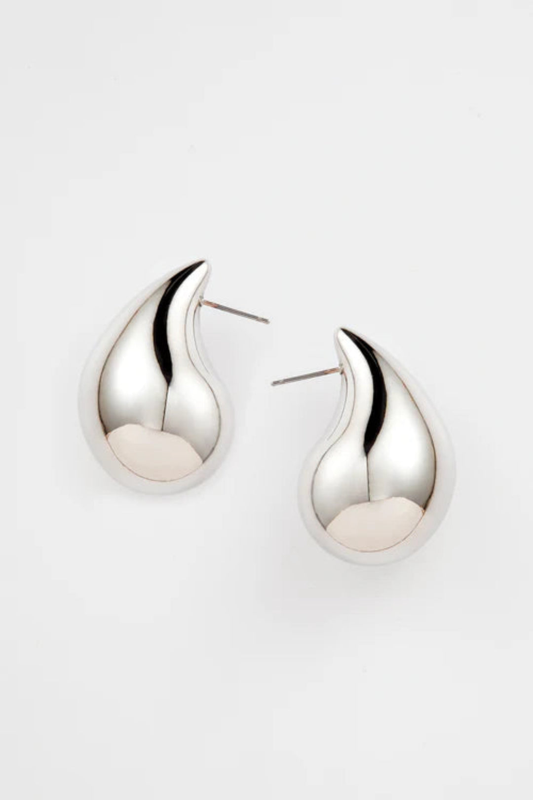 Silver Teardrop Earrings