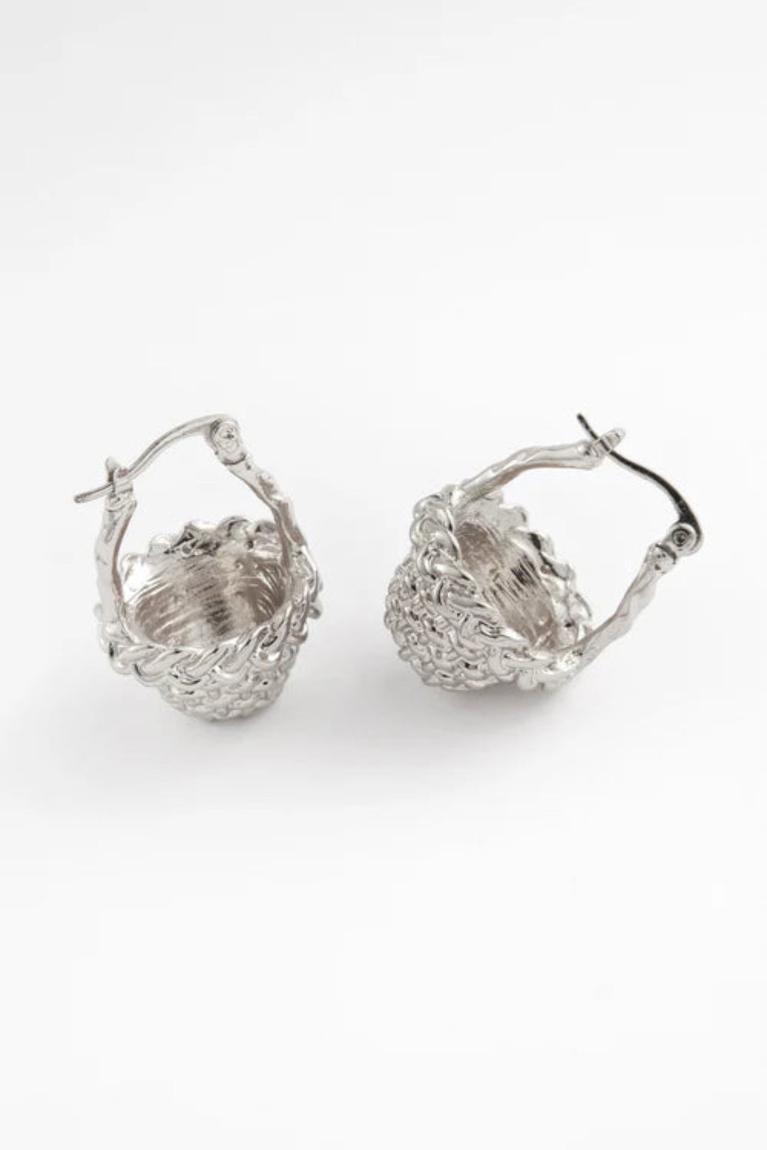 Picnic Crochet Earrings – Silver-Plated