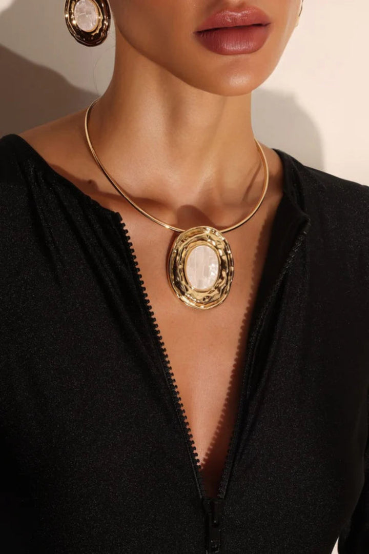 Mother of Pearl Choker