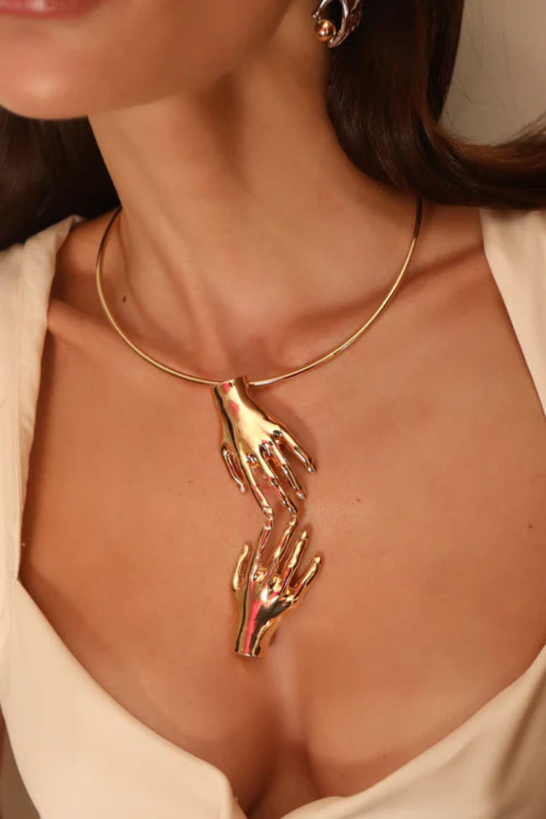 Choker Hands Gold