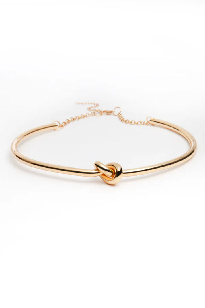 Knot Choker Gold