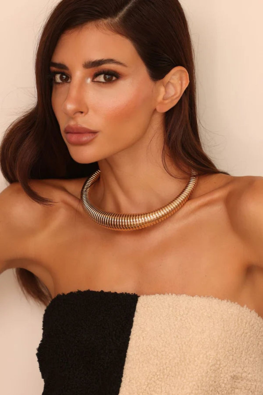 Spiral Necklace in Gold