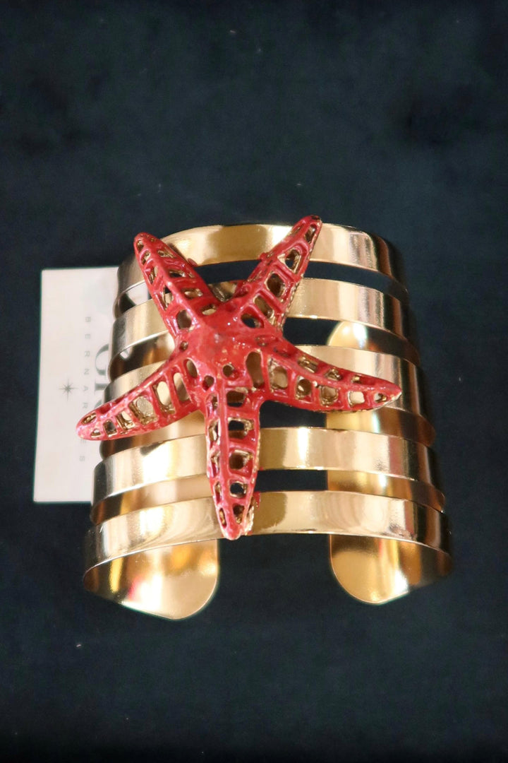 Coral Starfish Bracelet