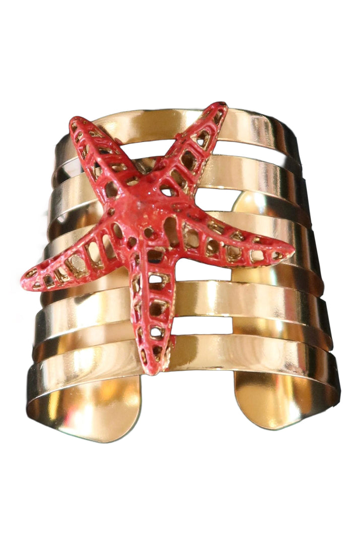 Coral Starfish Bracelet