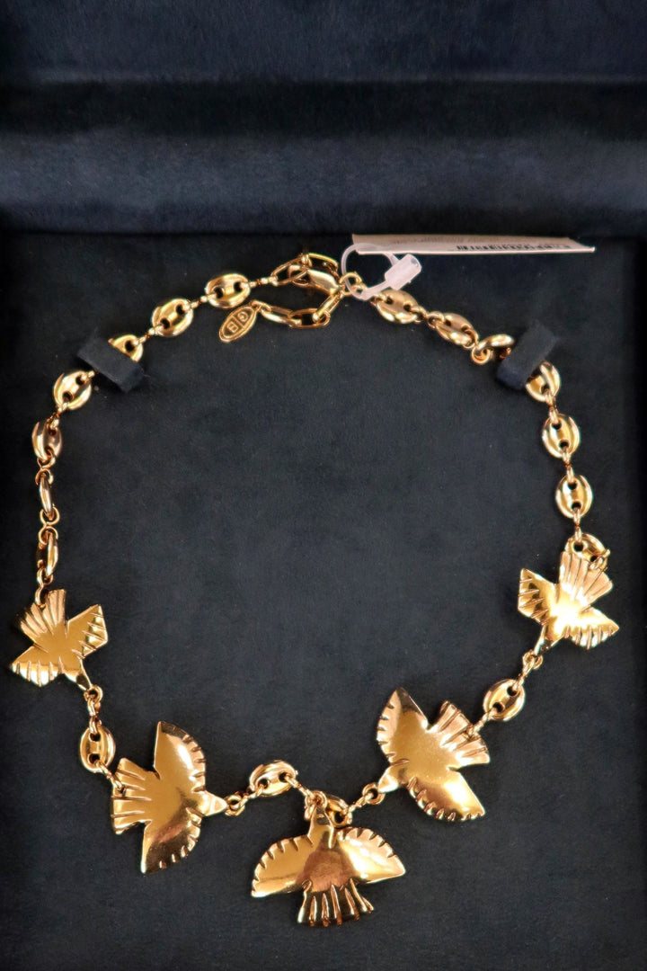 Golden Birds Necklace