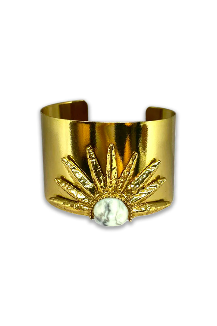 White Flower Bracelet