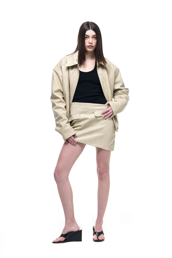 Kawa Mini Skirt Argile