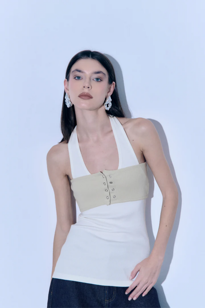 Top Obi Off White