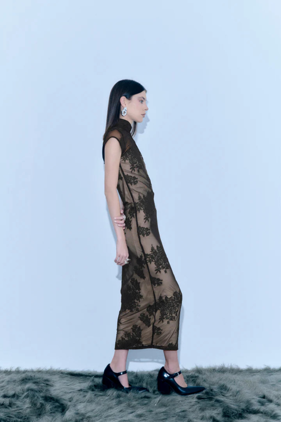 Sakura Tulle Maxi Dress