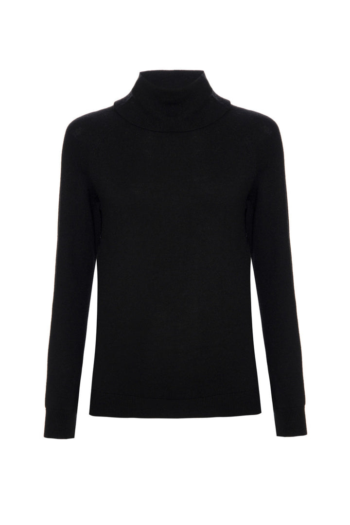 High Neck Knit Sweater