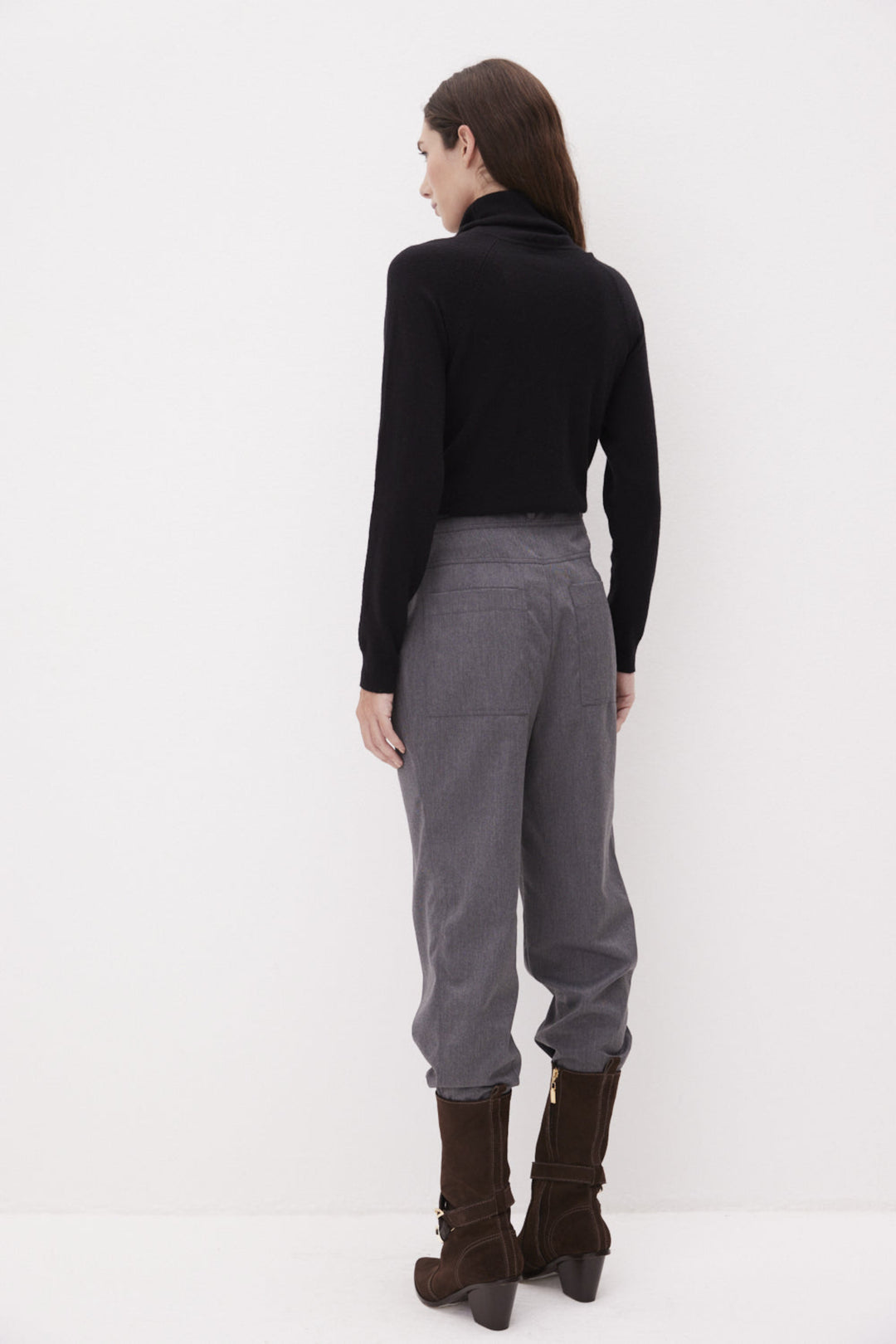 High Neck Knit Sweater