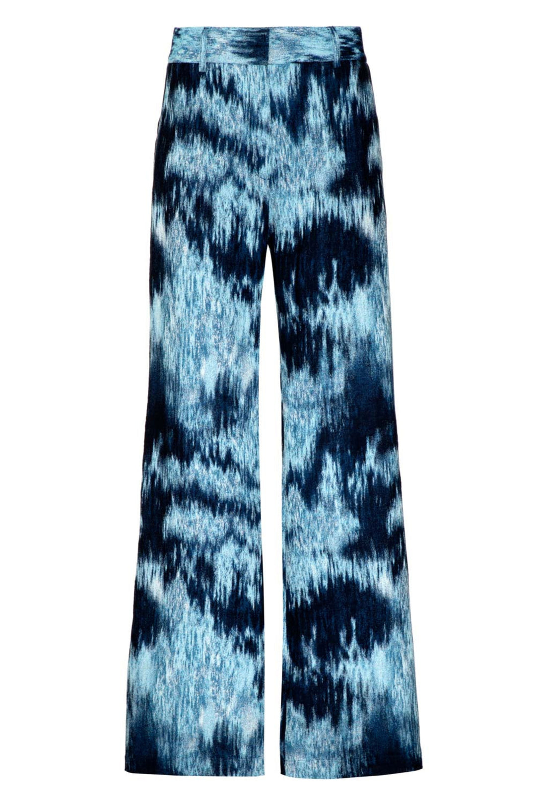 Tagelmust Jacquard Tie-Dye Pants