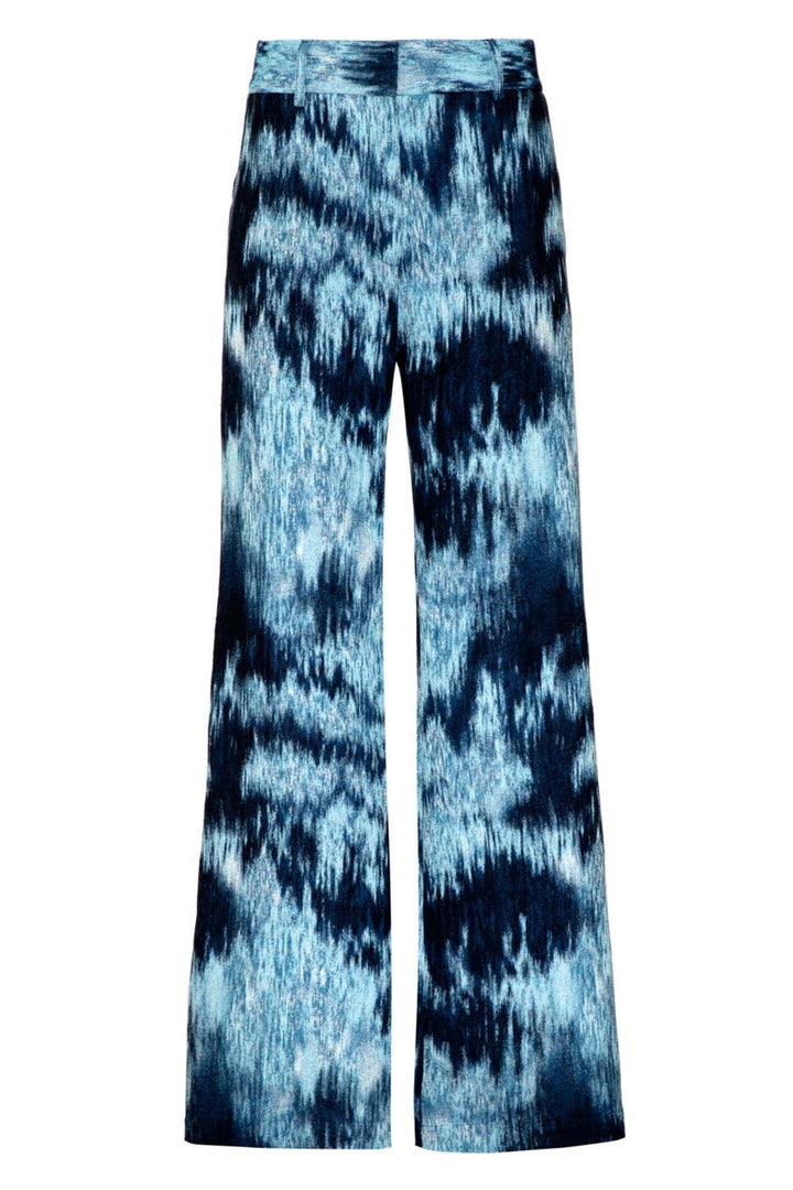 Tagelmust Jacquard Tie-Dye Pants