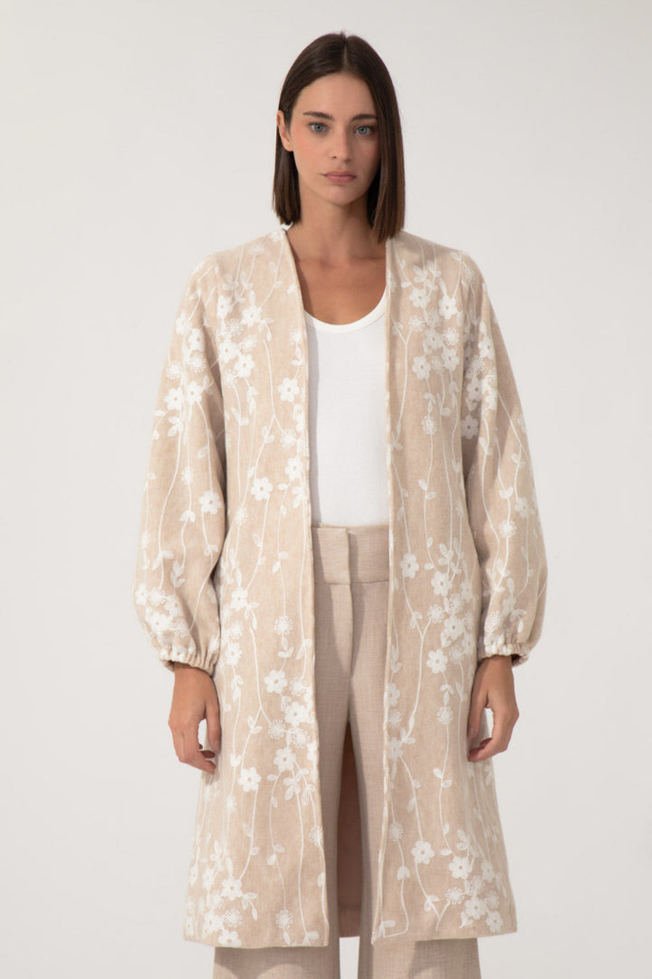Floral Peace Coat