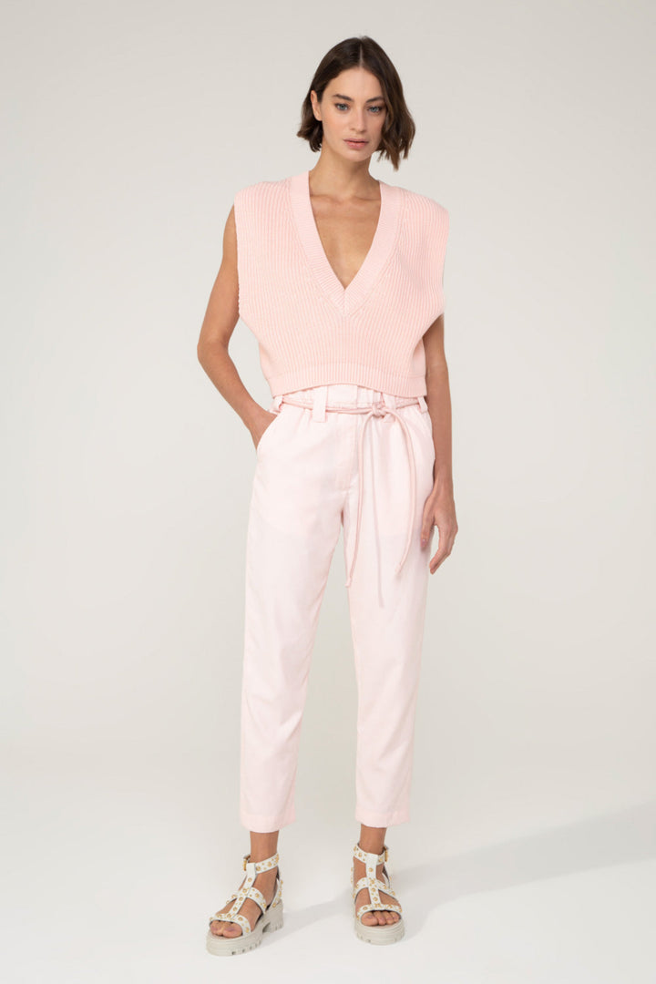 Basic Pink Knit Vest