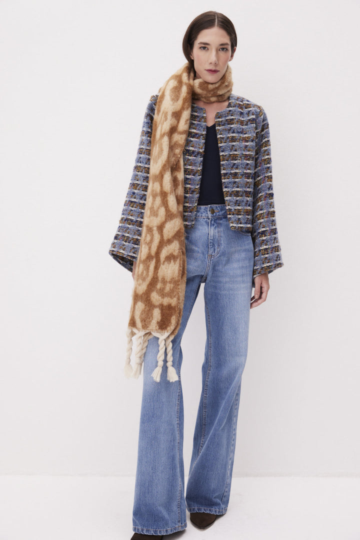Leopard Print Scarf