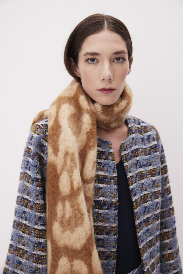 Leopard Print Scarf