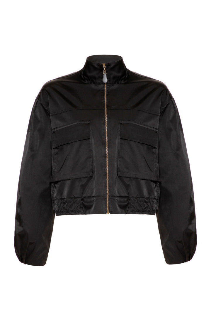 Auguri Cropped Nylon Jacket