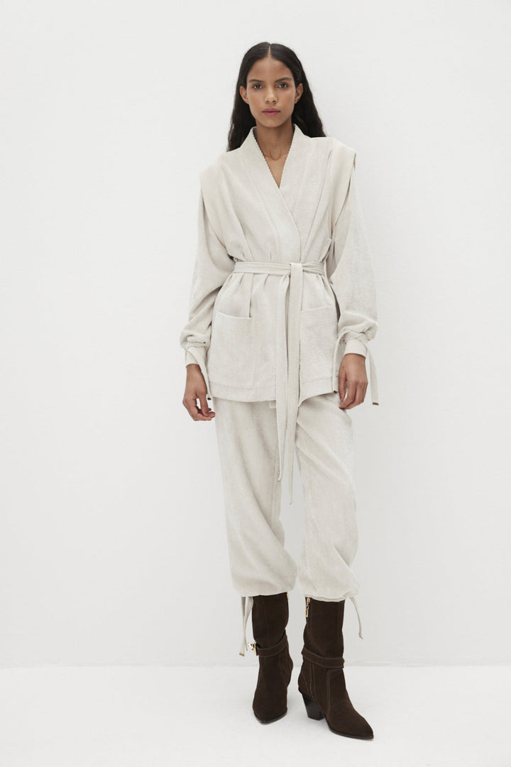 Velvet Off-White Jacket