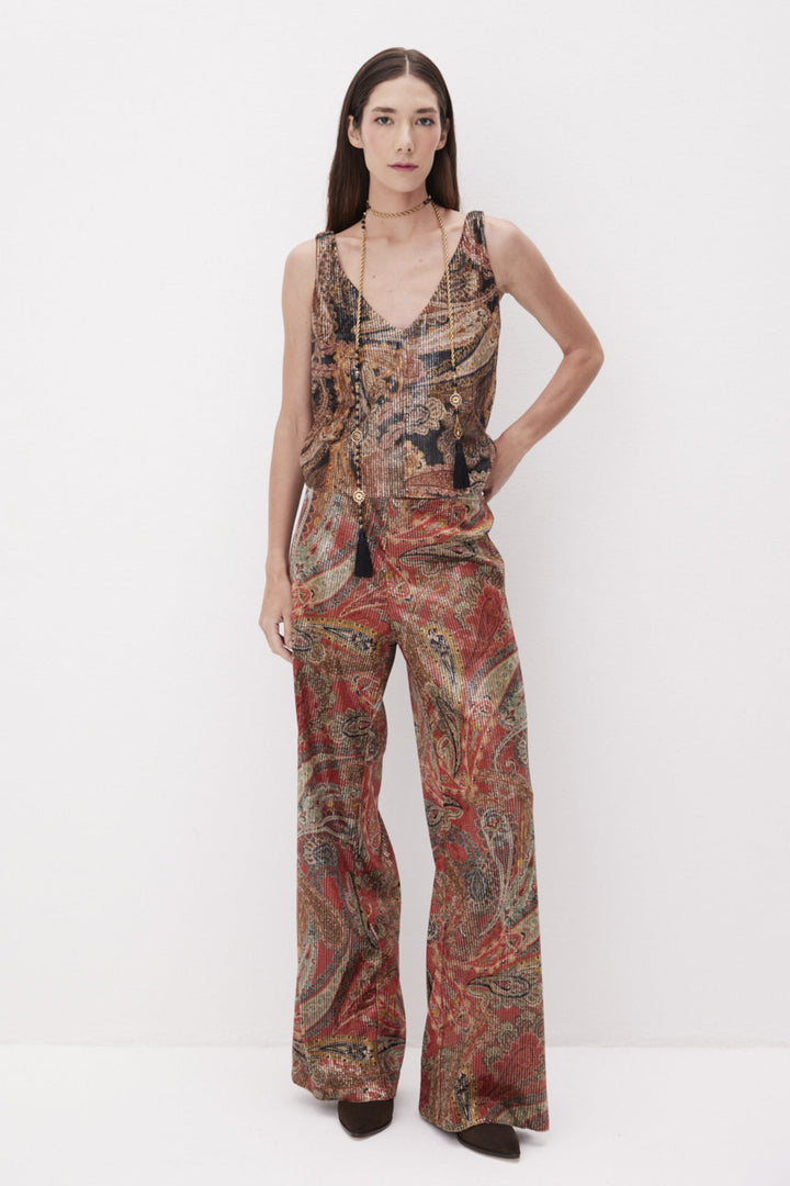 Bedouins Sequin Tank Top