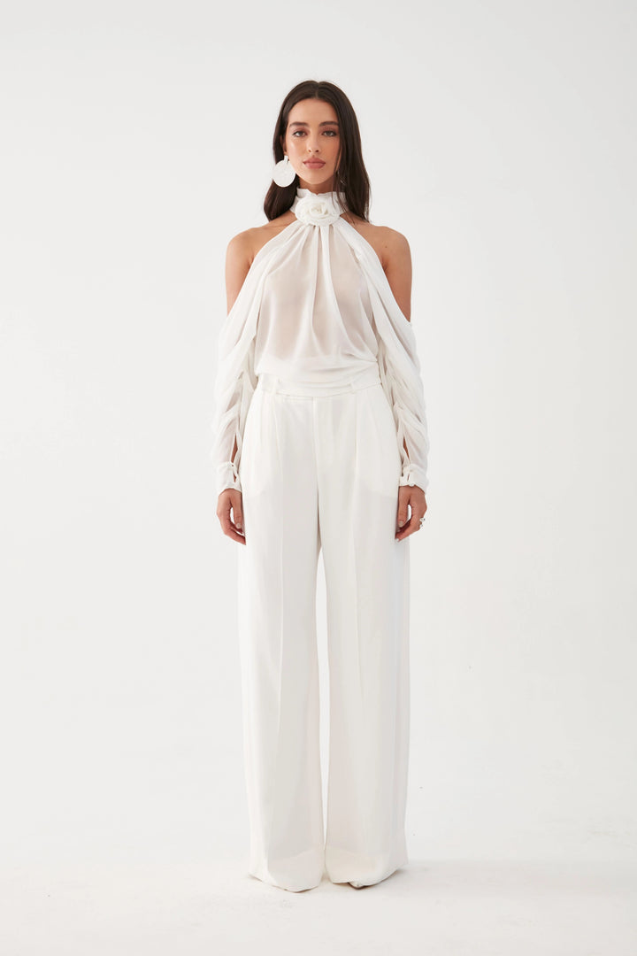 Adah Off-White Pants