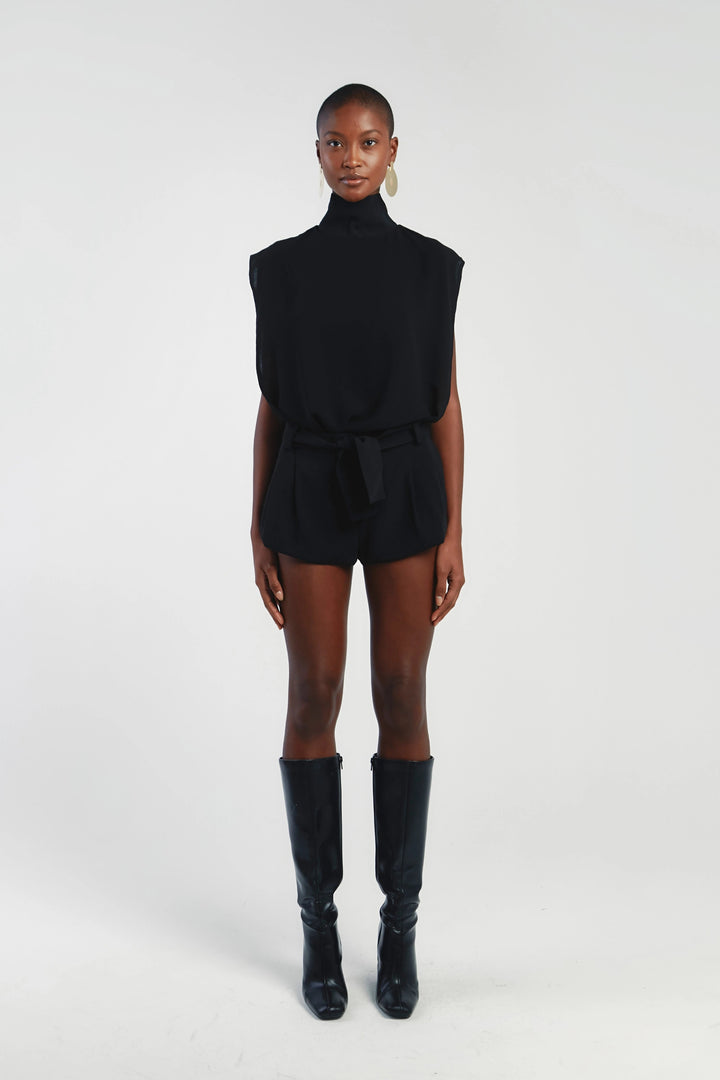 Bart Black Shorts
