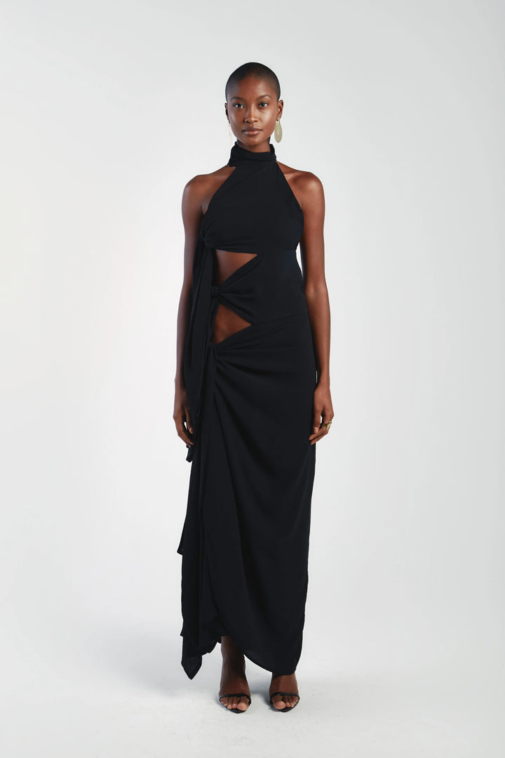 Aiko Black Dress