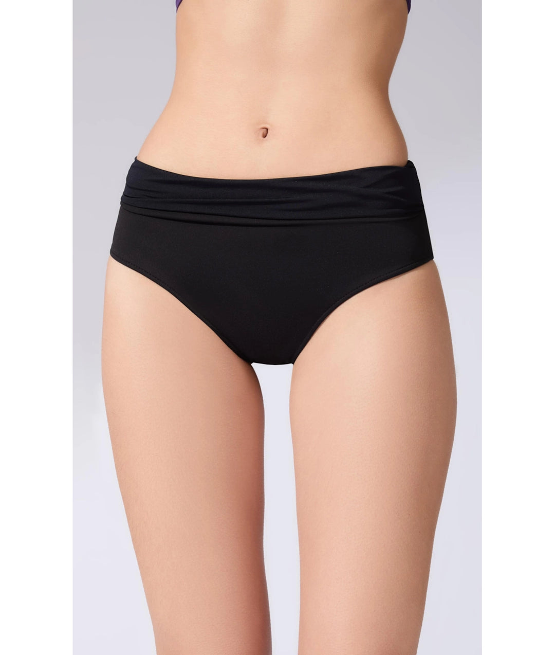 Black High Waist Double Comfort Bikini