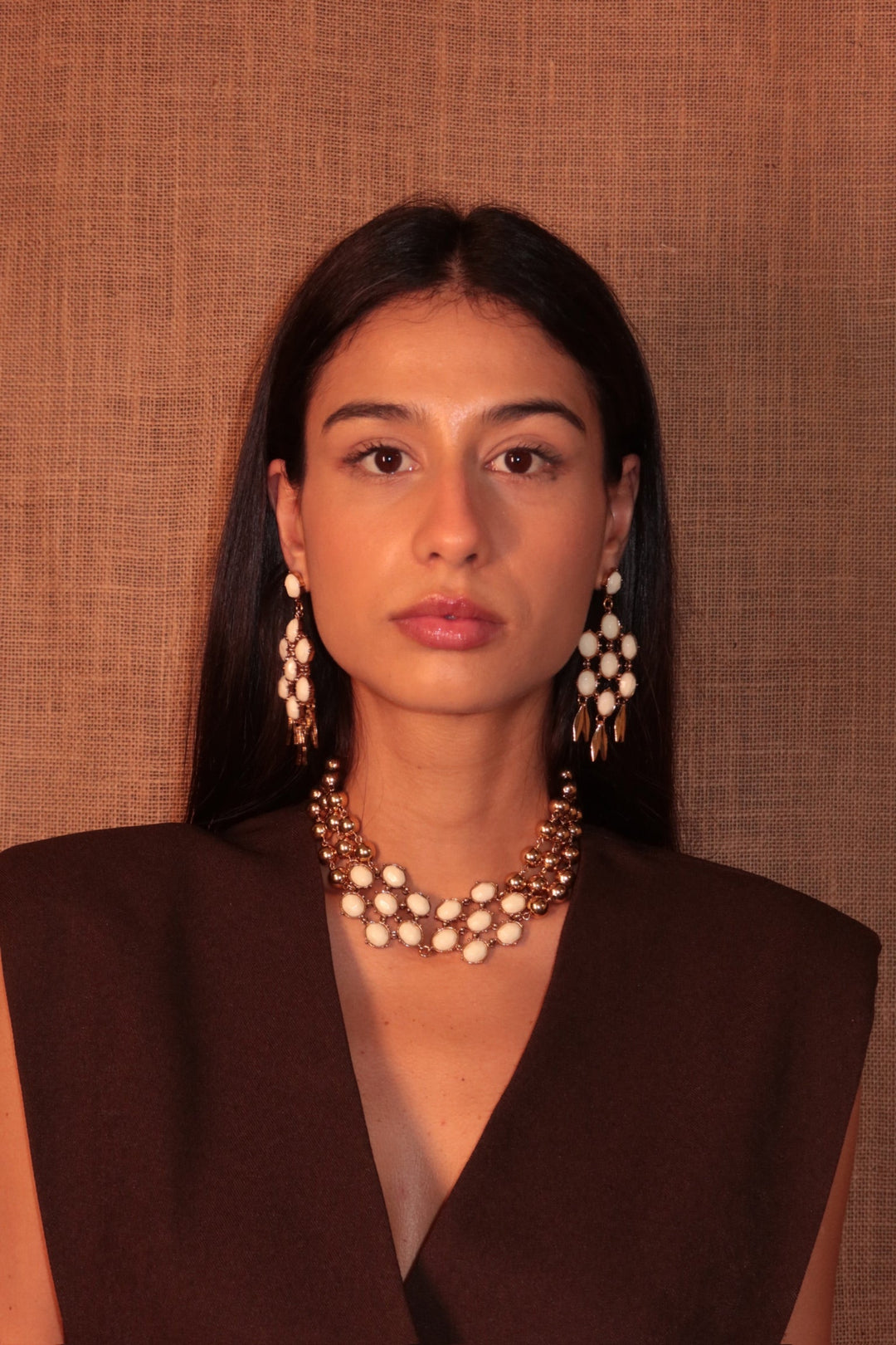 White Elegance Earrings