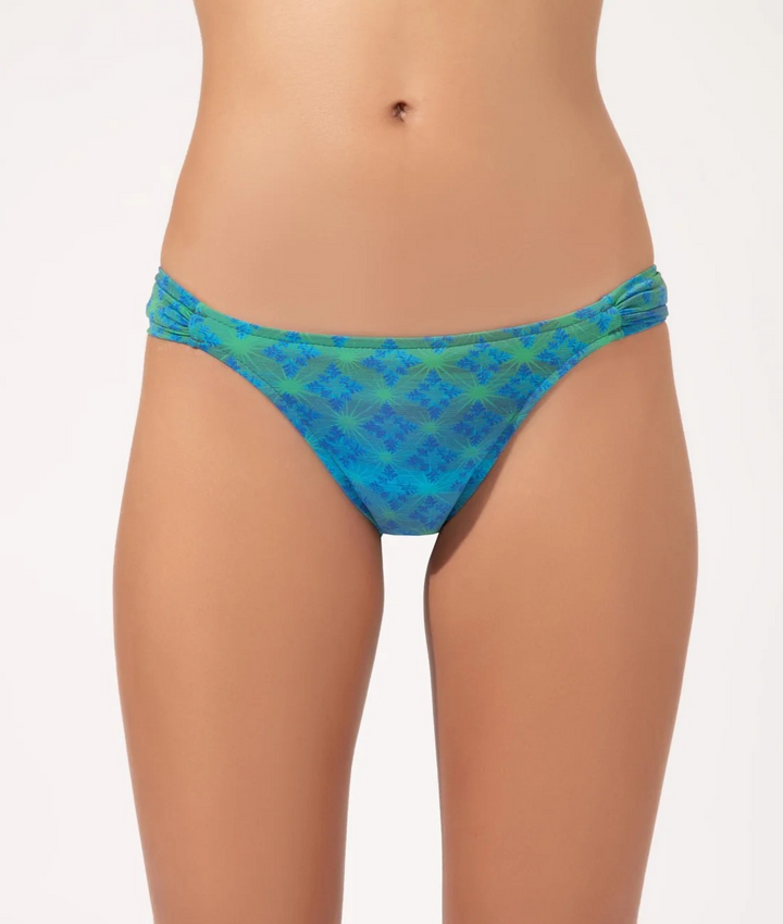 Sunset Dolce Cobalt Blue Retro Balconette Bikini Set