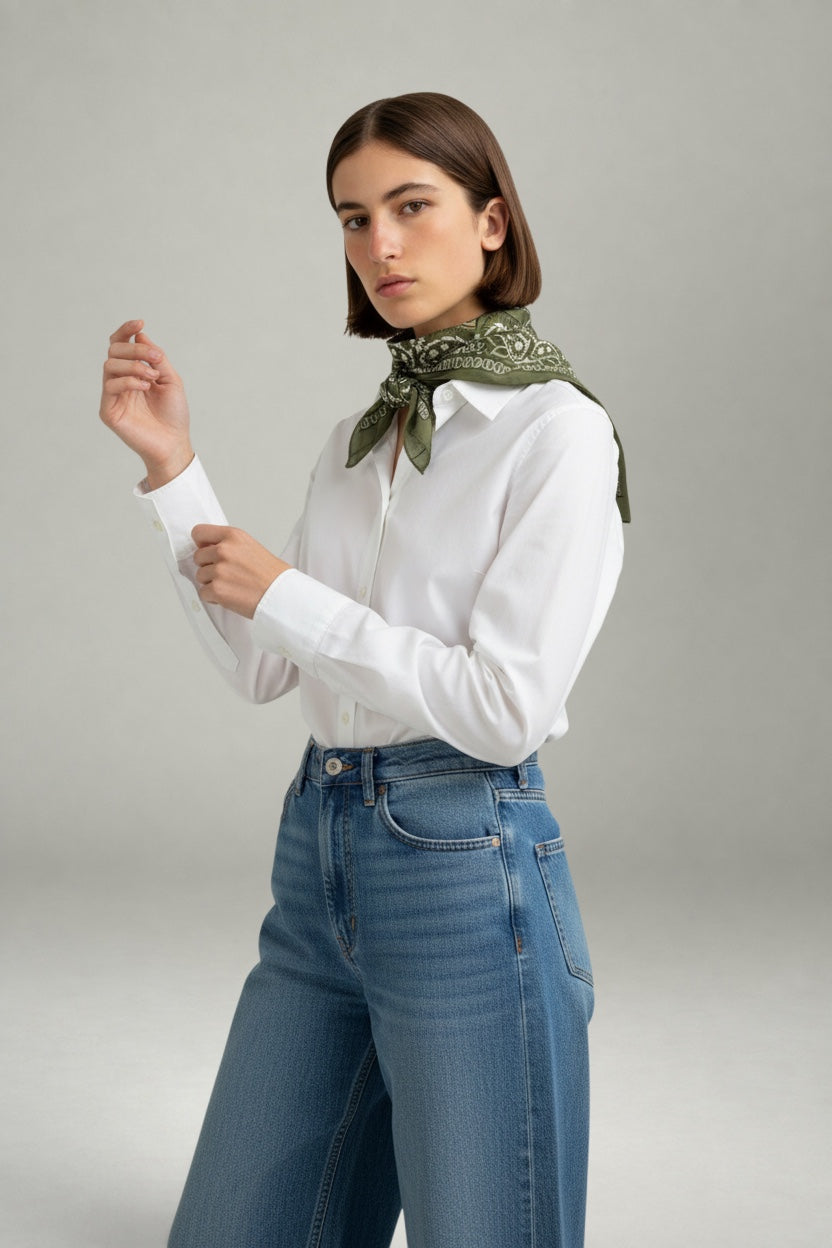 Knot Foulard Green