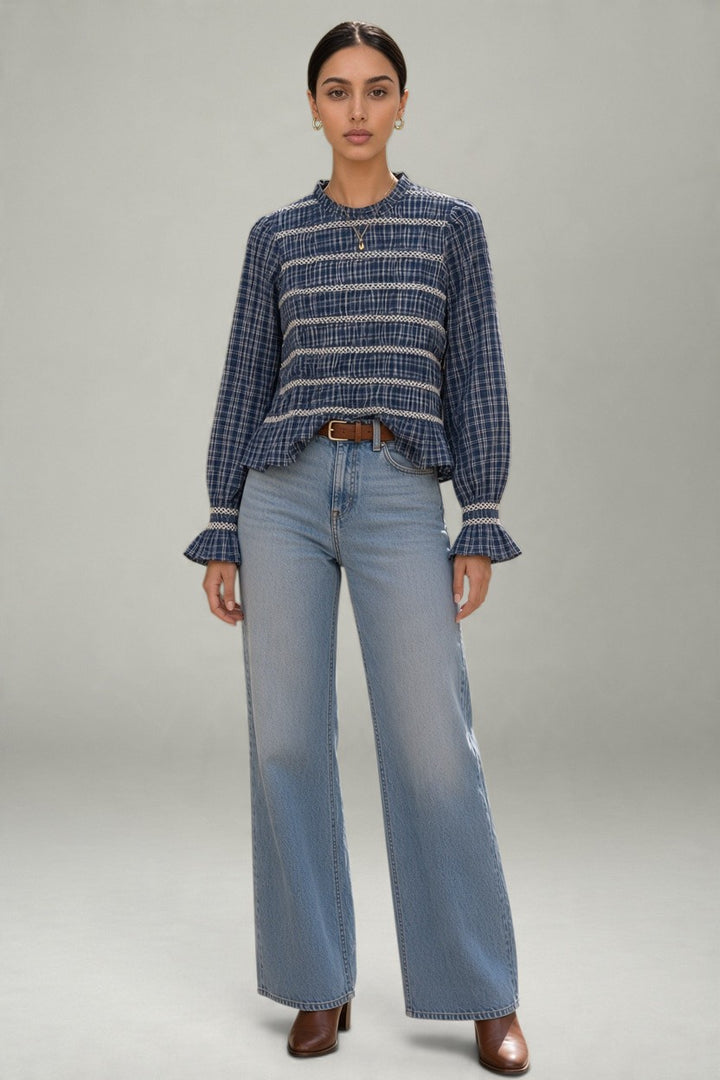 Patricia Blouse Navy