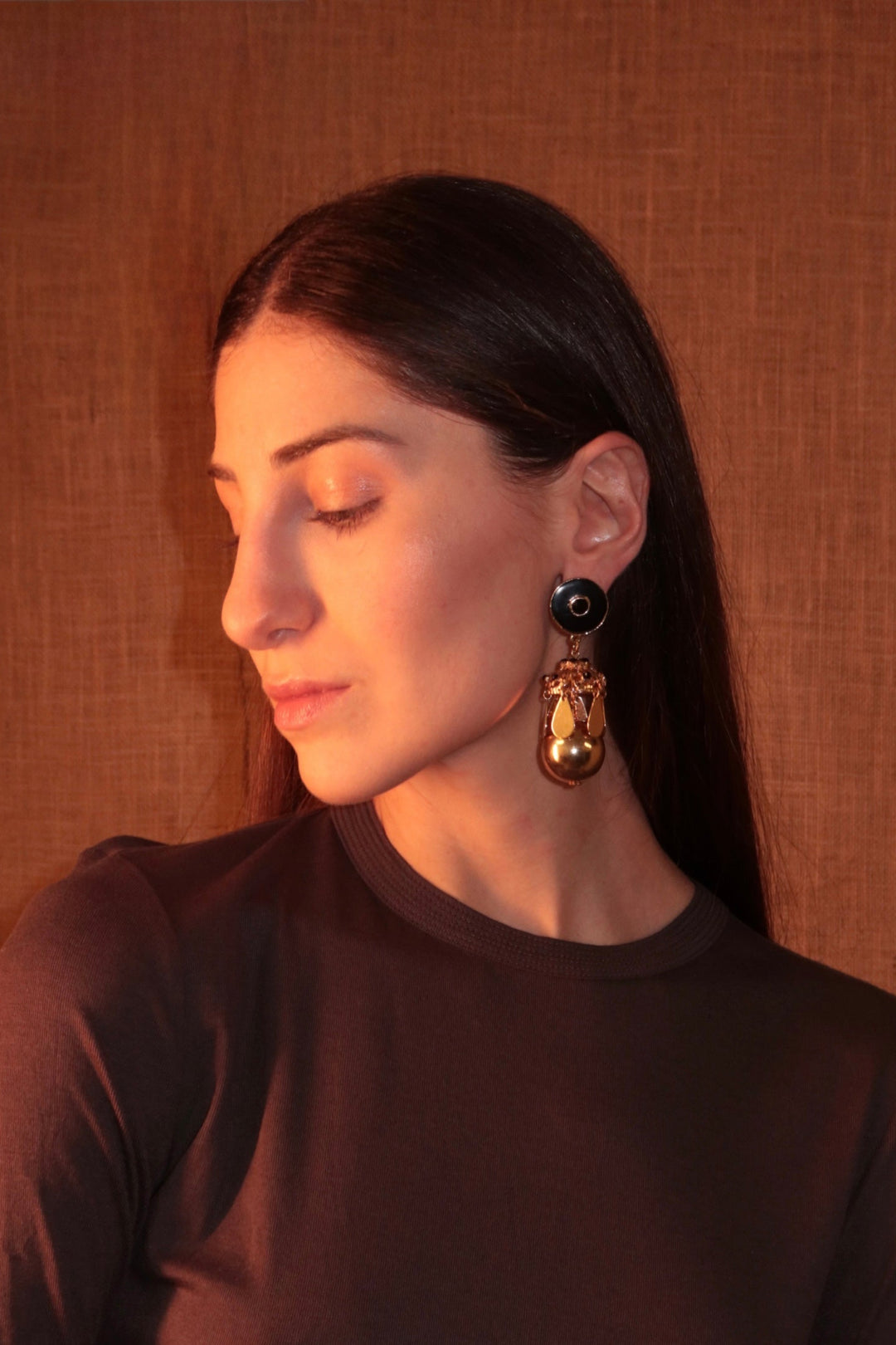 Golden Tulip Earrings