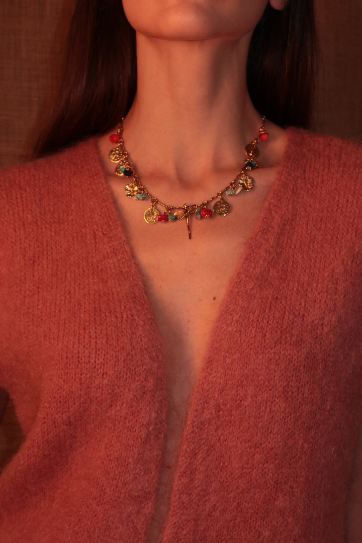 Dragonfly Pendant Necklace