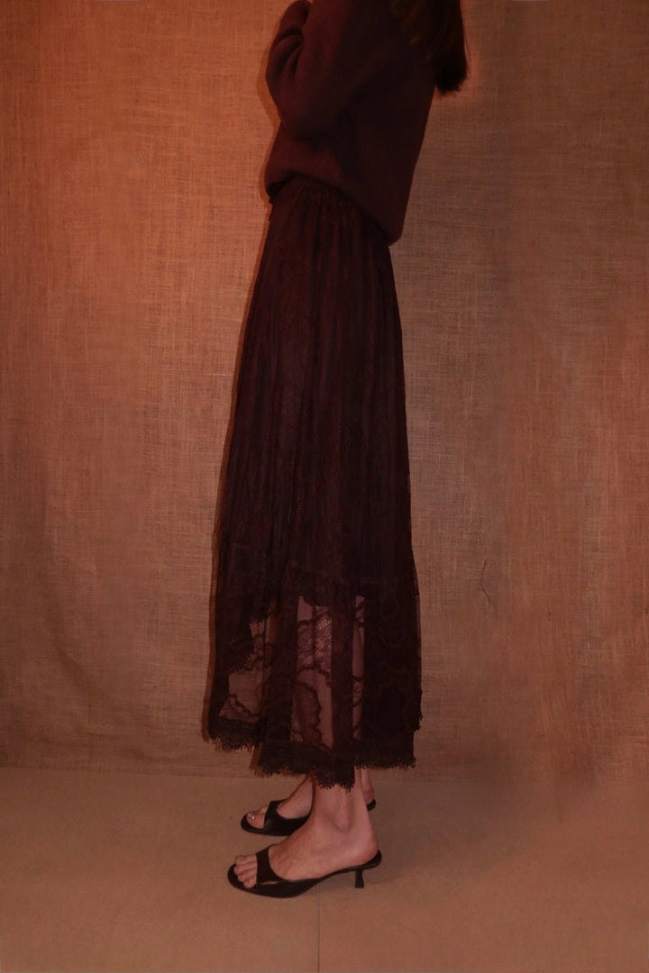 Julie Skirt Brown