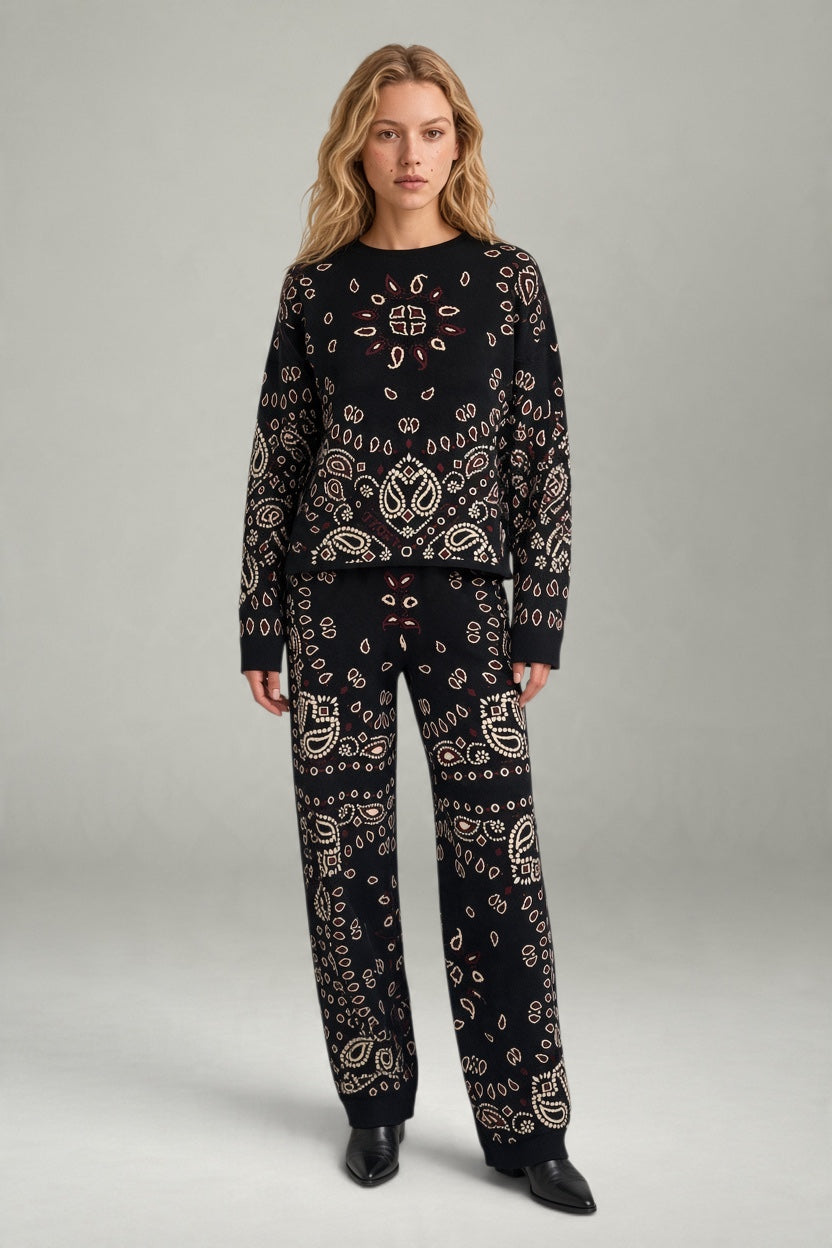 Romy Knit Top Black