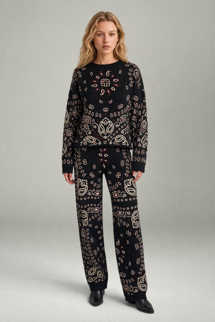 Romy Knit Top Black