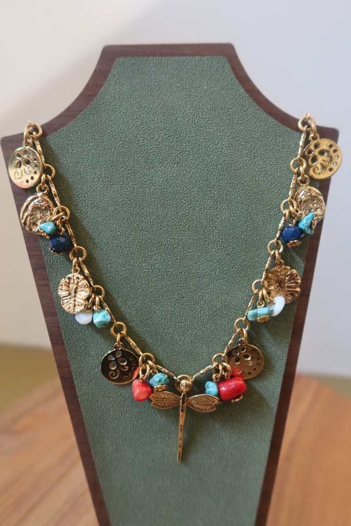 Dragonfly Pendant Necklace
