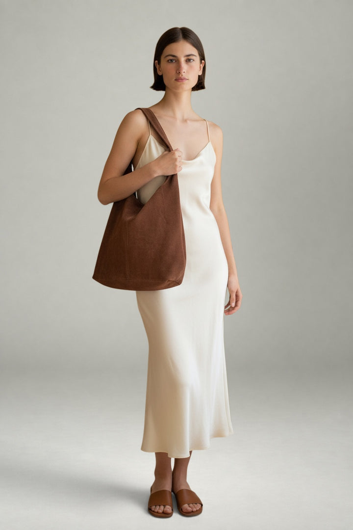 Core Shoulder Bag Dark Brown