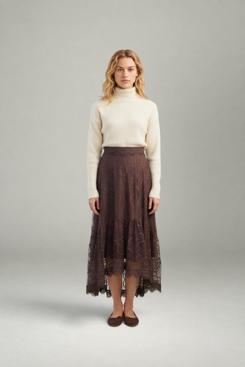 Julie Skirt Brown
