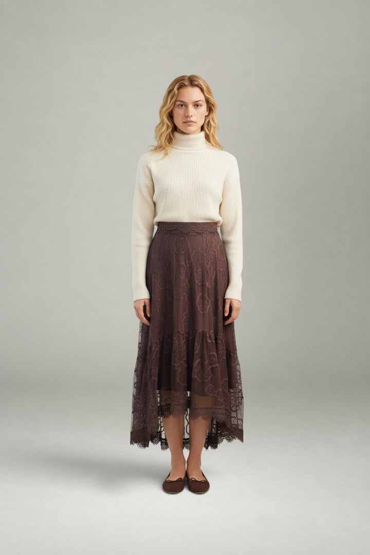 Julie Skirt Brown