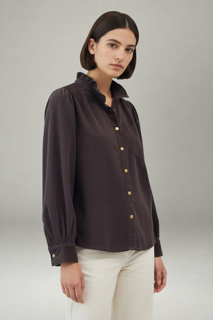 Margot Shirt Coffee