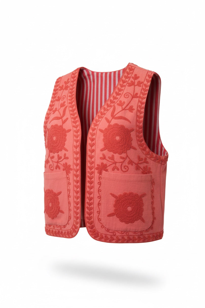 Coral Garden Vest